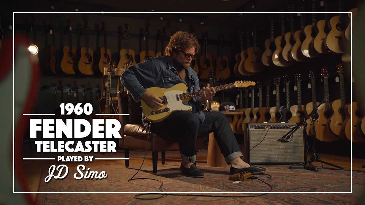 1960 Fender Telecaster played by JD Simo | Live at Carter Vintage Guitars | Nashville, TN