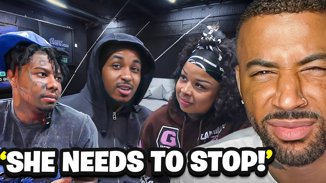 McQueen Reacts To Chrisean Rock CRASHING DDG & Blueface Stream...