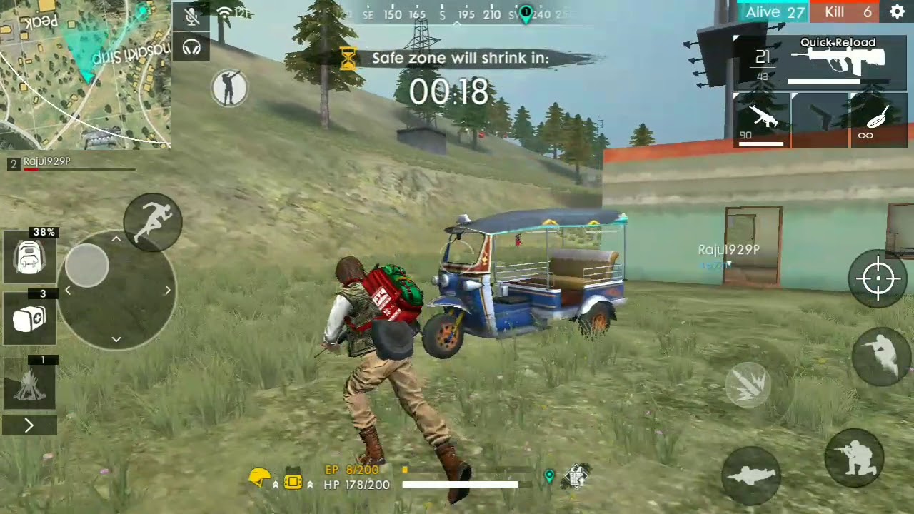 FAMAS challenge in free fire 👍