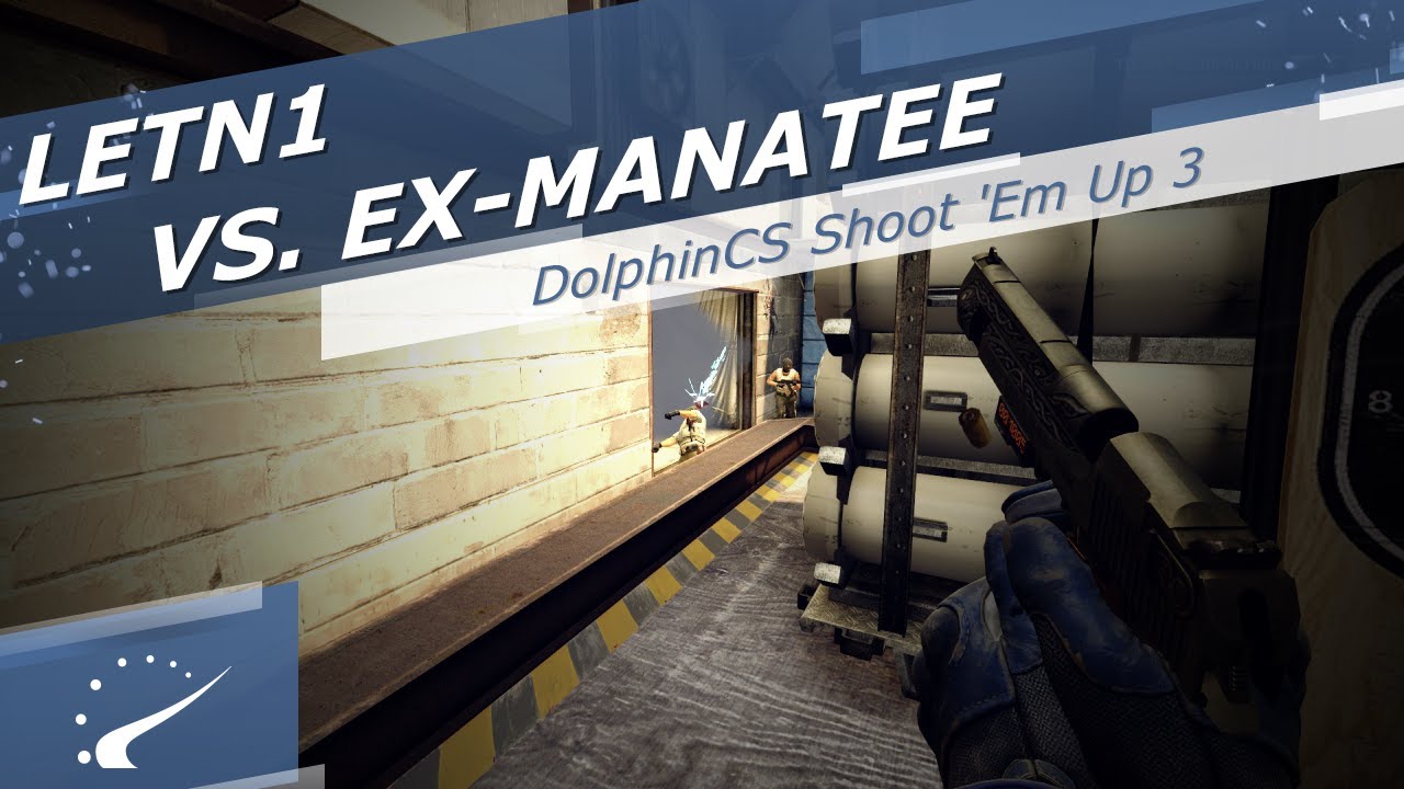 LETN1 vs. ex-Manatee - DolphinCS Shoot 'Em Up 3