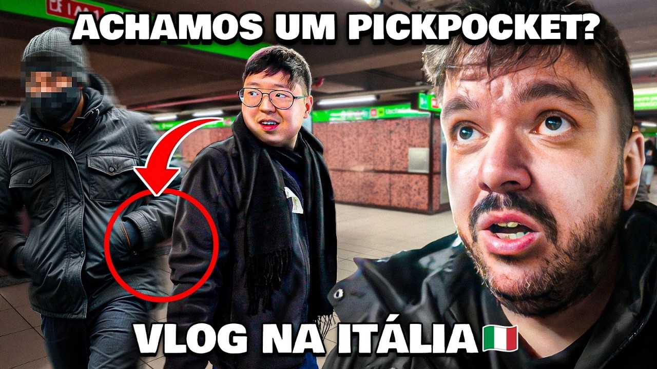 ACHAMOS UM PICKPOCKET NA ITÁLIA?? VLOG #3 ITALIA KINGS WORLD CUP NATIONS