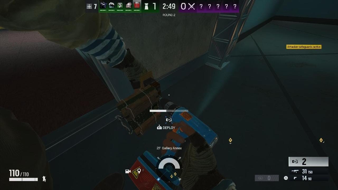 Tom Clancy's Rainbow Six Siege X playing quick Match