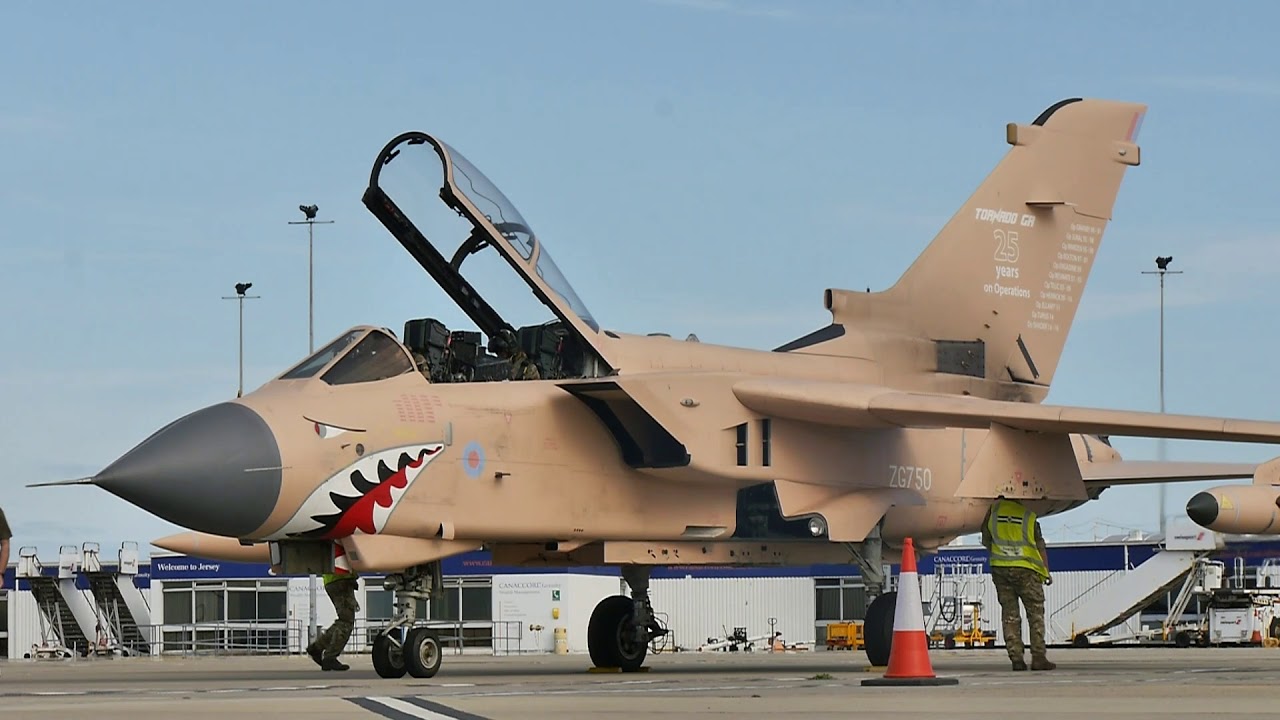 Jersey Air Display 2016 - Tornado GR4 Departure