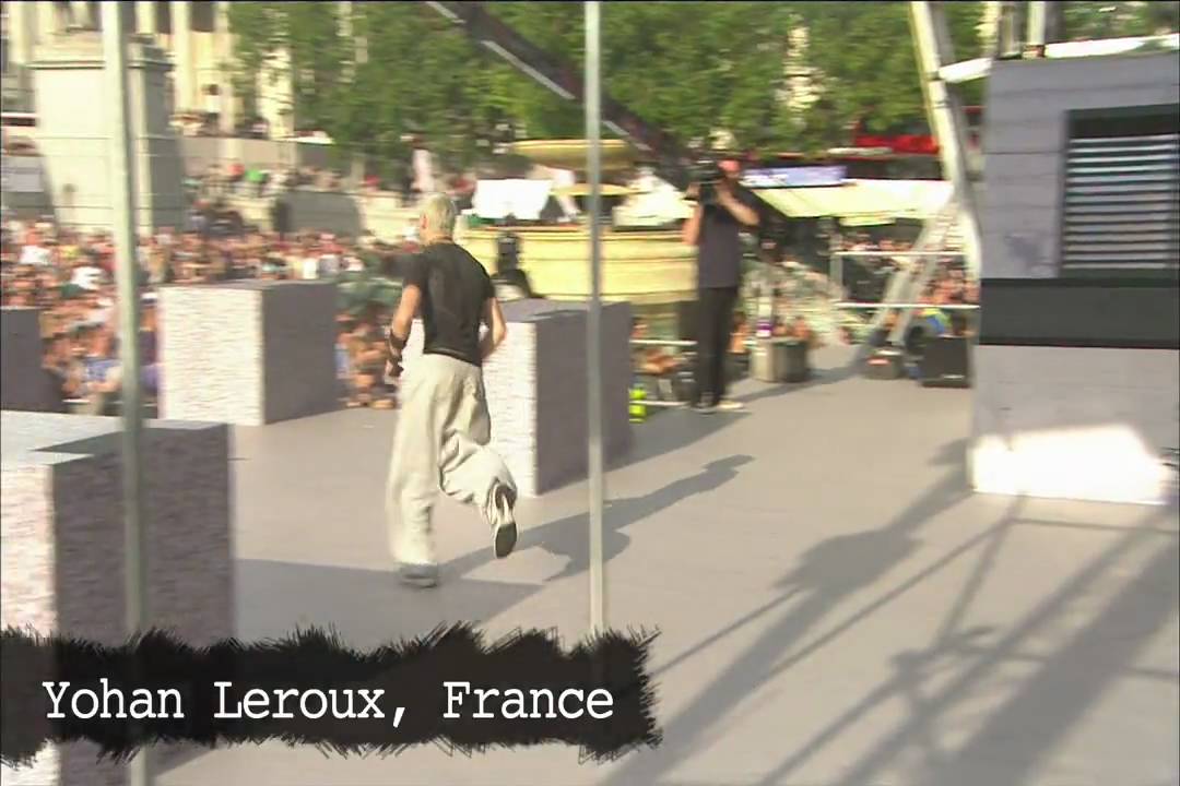 Yohan Leroux Barclaycard World Freerun Championships 2009
