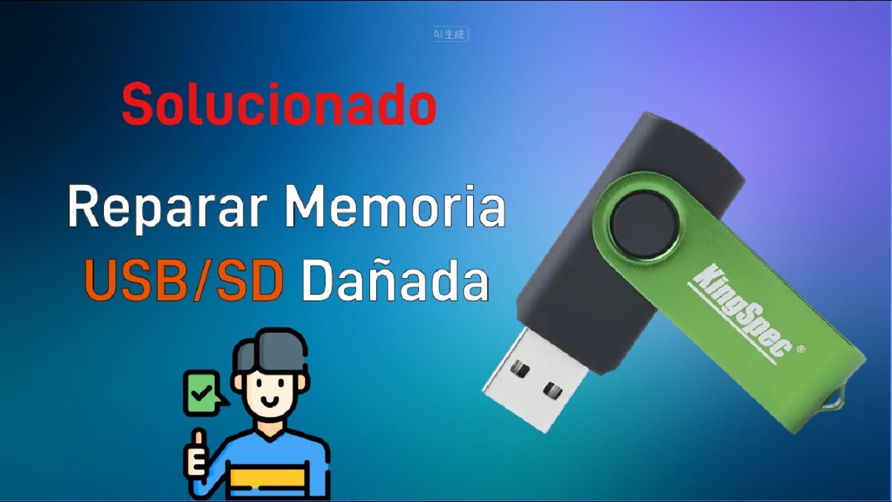 Como Reparar una Memoria USB o SD Dañada Fácilmente ✅ Y Sin perder los Archivos