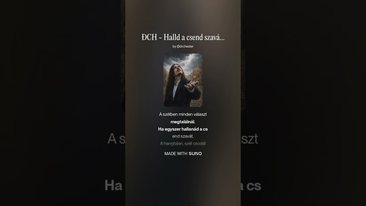 ĐCH   Halld a csend szavát
