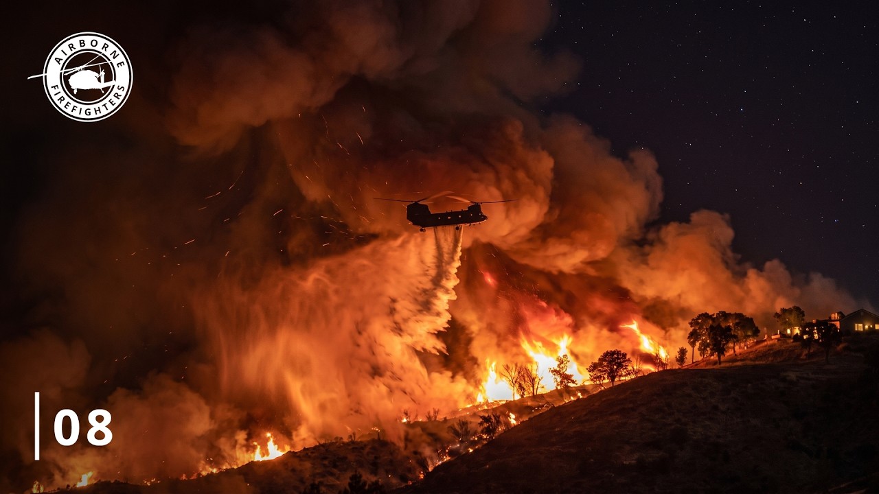 The Night Shift: Fighting Wildfires After Dark | Airborne Firefighters Episode 8