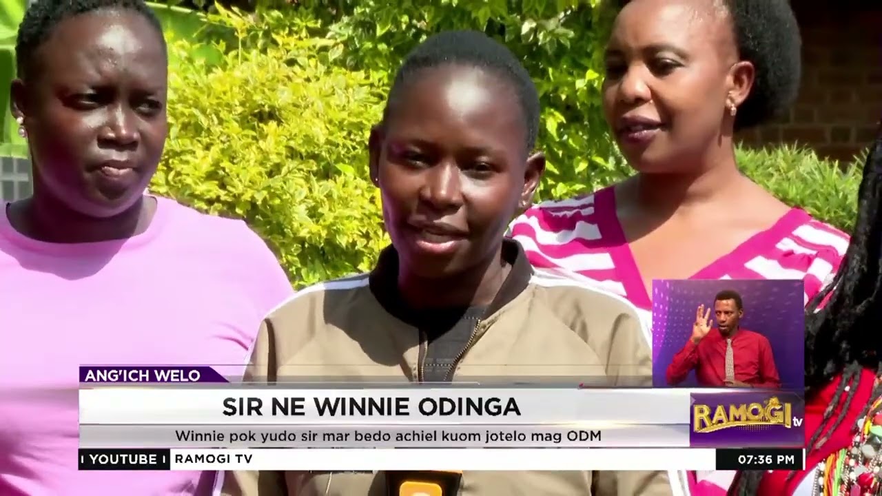 Riwruog Daughters of Raila siro Winnie Odinga ne lemo e ODM | #RamogiTV