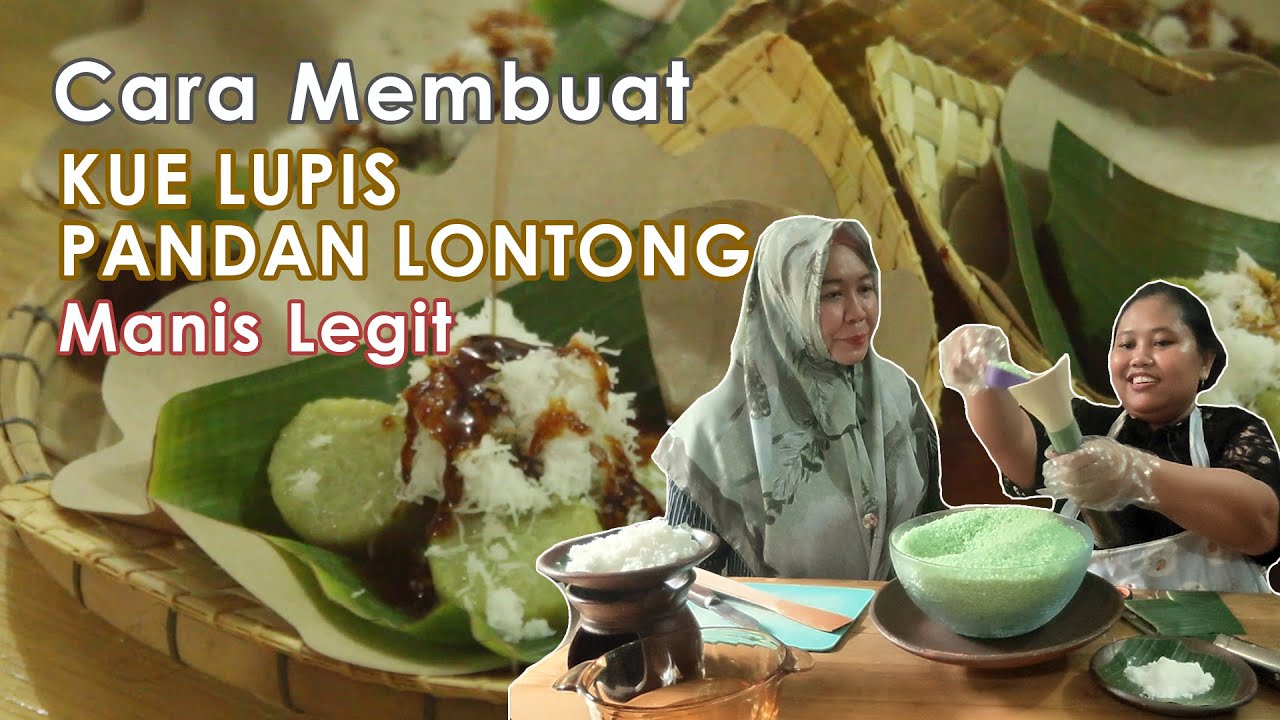 Cara mudah bikin kue lupis pakai cetakan lontong Ala Momtristan