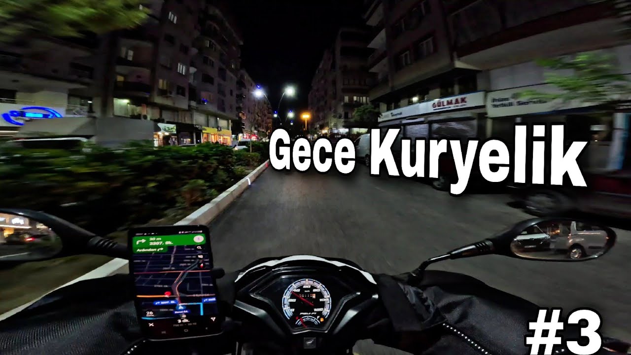Gece Kuryelik Yapmak Motor Alırken Dikkat!!! Kurye Günlüğü #2 #yemeksepeti #kurye #motovlog