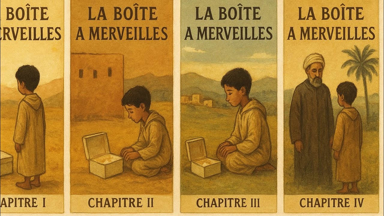 من الفصل الأول حتى الفصل الرابع من la boite à merveille 