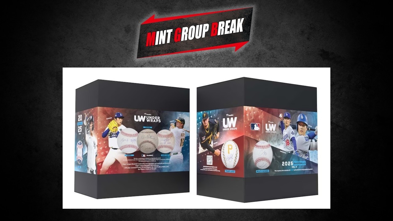 #2「2025 FANATICS UNDER WRAPS MLB BASEBALL VolumeⅡ」ケースブレイク ランダムボックス形式 　2026年2月24日