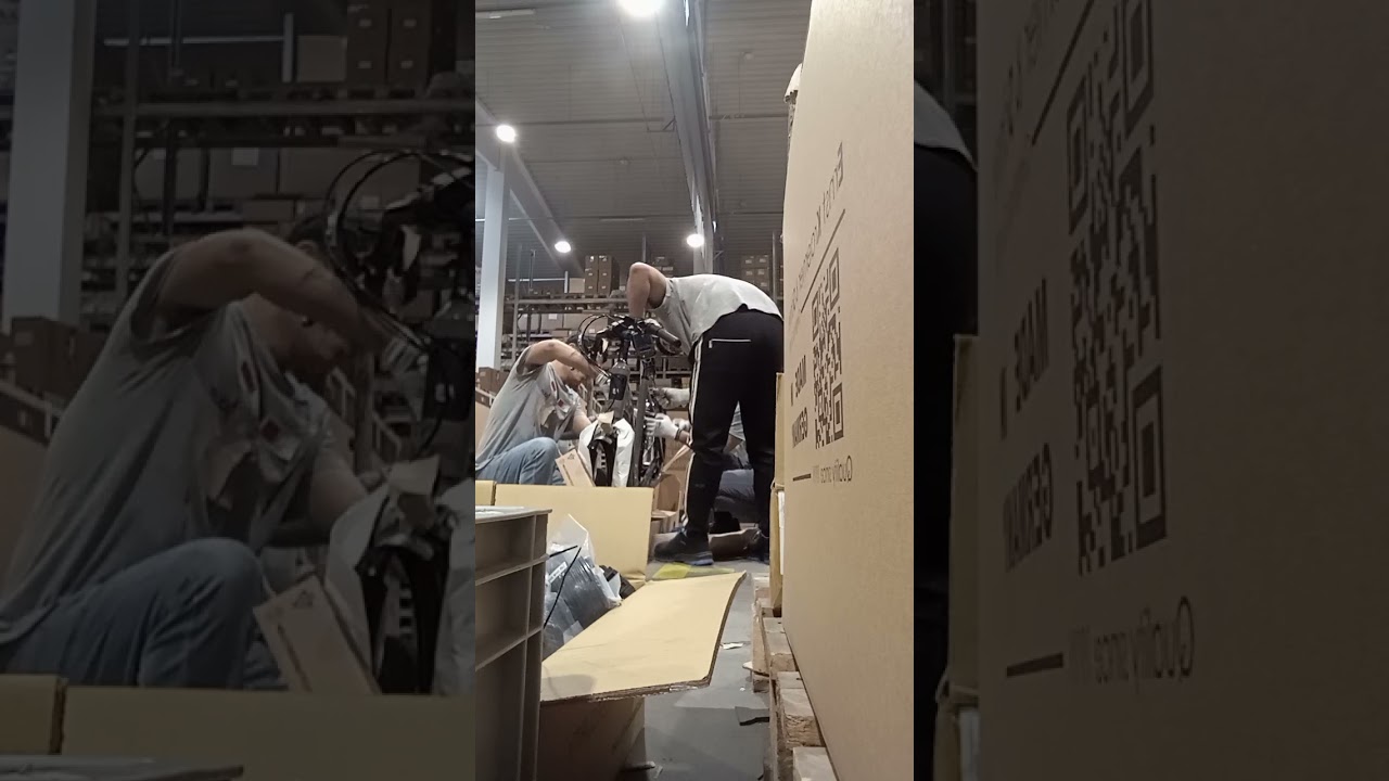 Pinoy Factory worker in Hungary🇭🇺 warehouse #ebike
