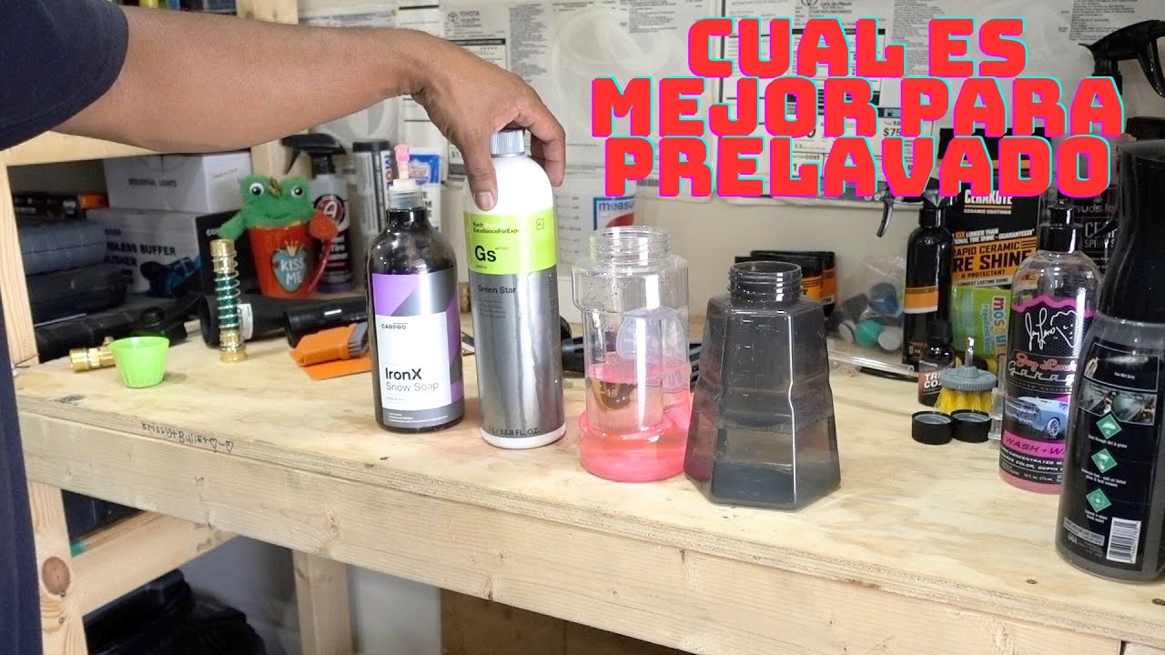 Que Producto es Mejor Para Prelavado??