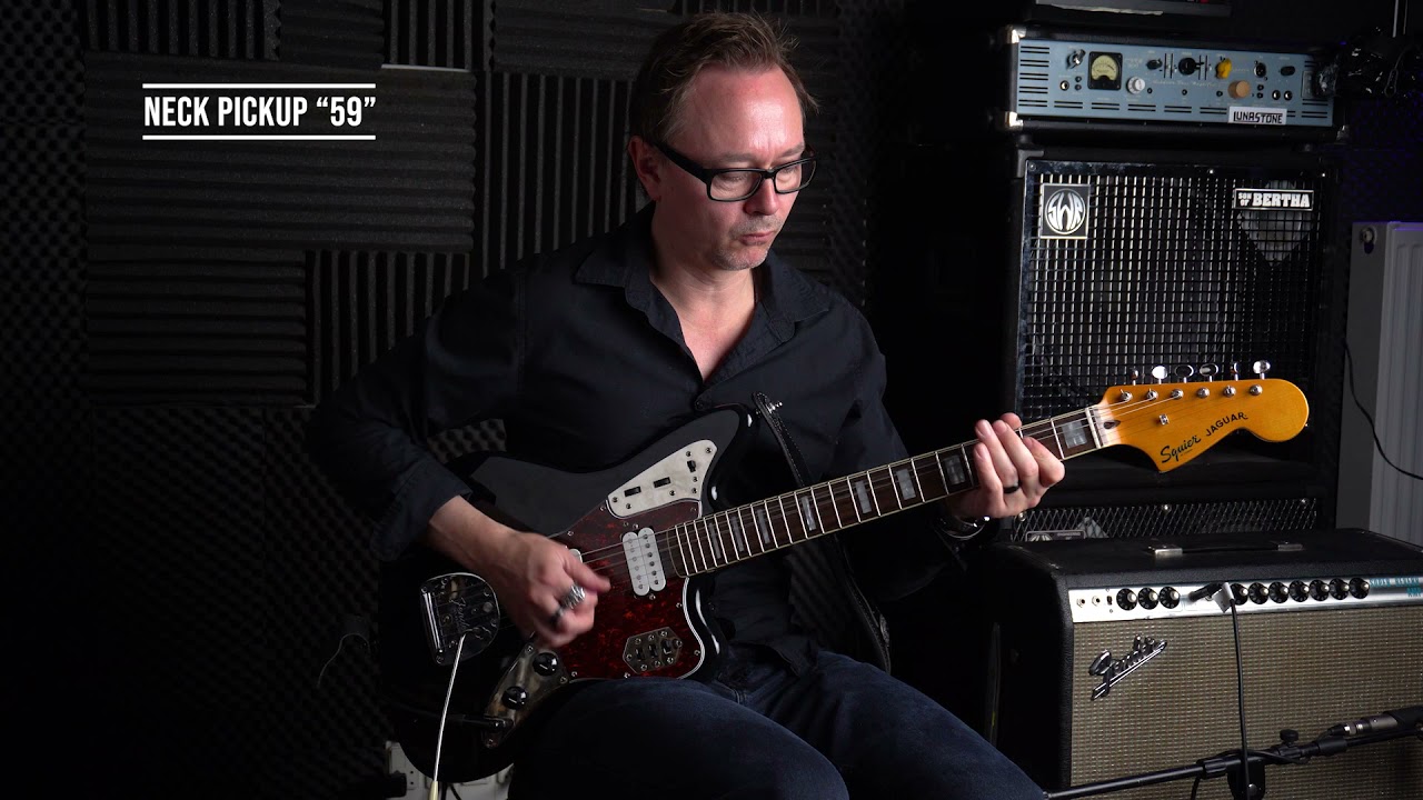 Jaguar with Bothmann's 59 neck pickup and TH-1 Bridge pickup