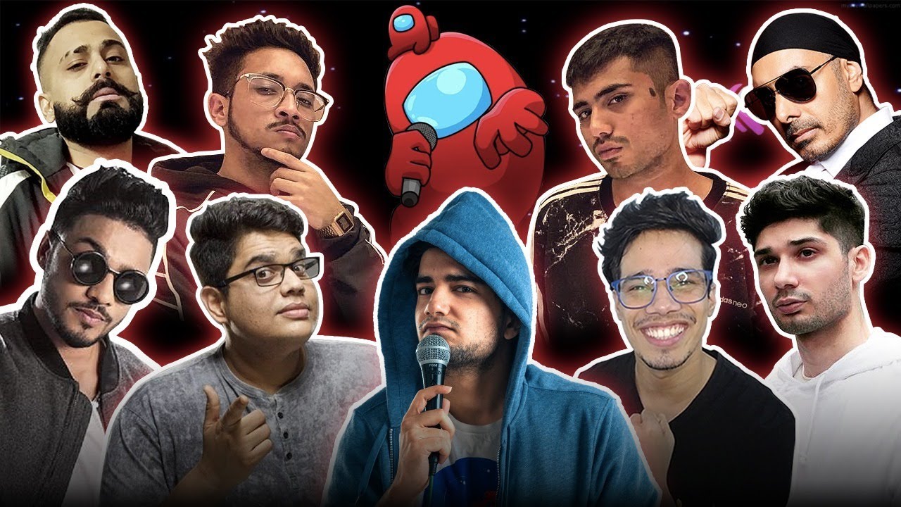 Among Us ft. RAPPERS, Fall guys and Pokemon
