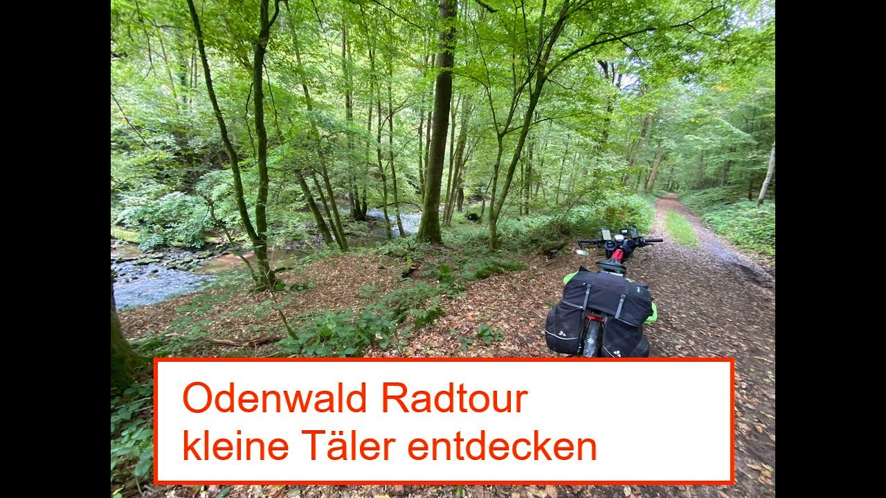 Mit dem Fahrrad kleine T&auml;ler im Odenwald entdecken