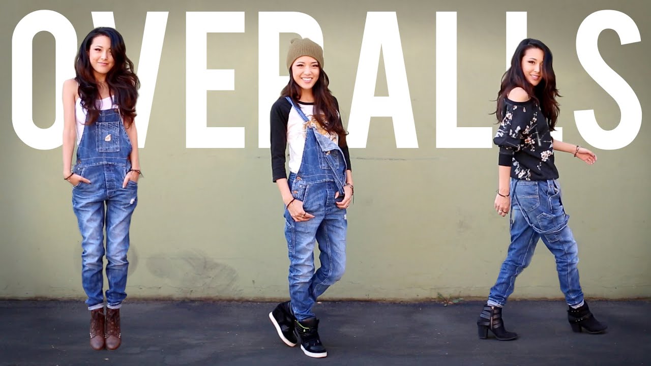 HOW TO WEAR OVERALLS (3-Ways)