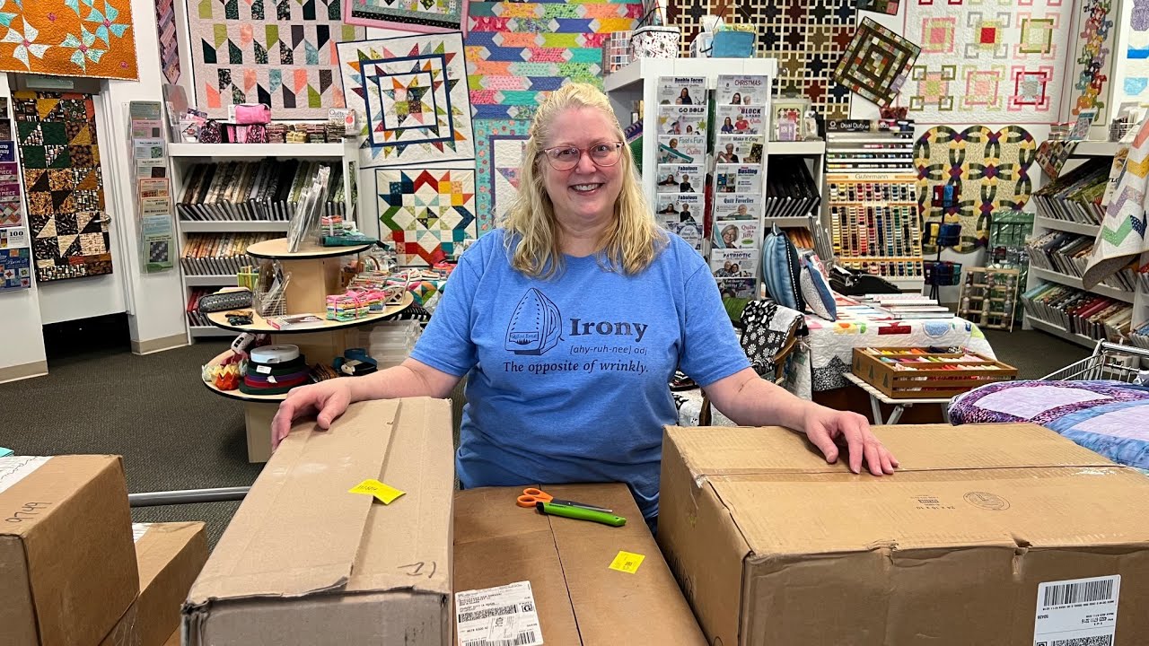 Huge Fabric Unboxing! Halloween Prints, Fabric Panels, Christmas Pre-Cuts & More Just Arrived!