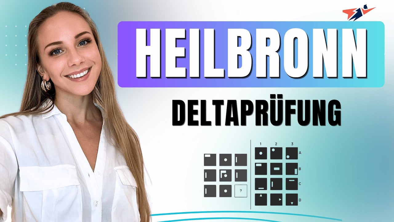 👨🏼‍🎓 JETZT ÜBEN: Deltaprüfung Heilbronn mit Bravour bestehen - inkl. Übungsuafgaben