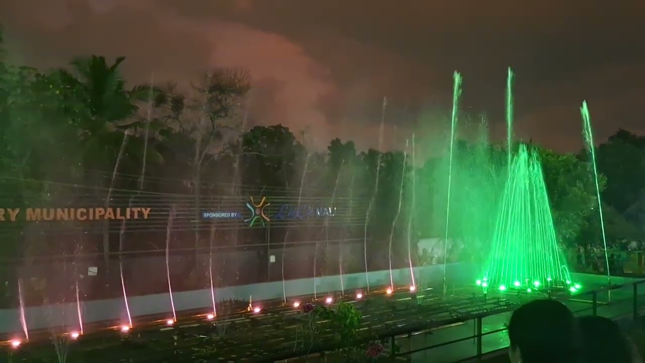Kalamassery municipality chilren's park, water dance