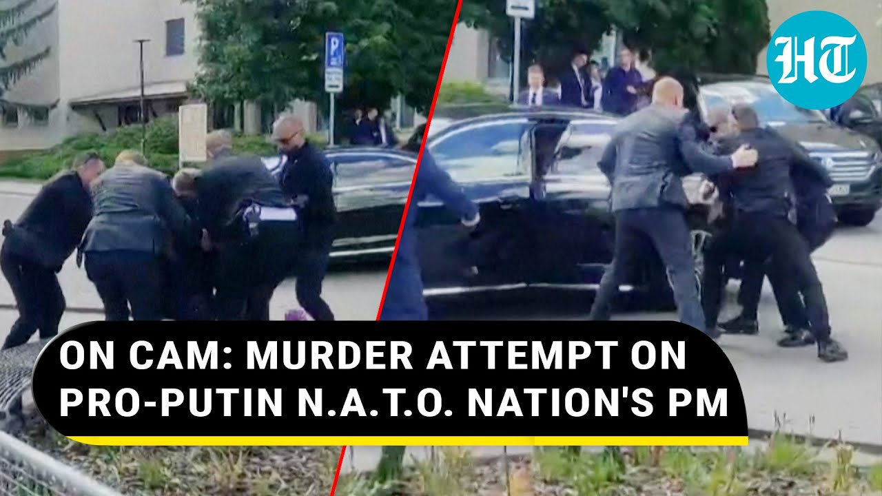 Murder Bid On Anti-Ukraine NATO Leader: Slovakia PM Robert Fico Shot, In 'Life-Threatening' State