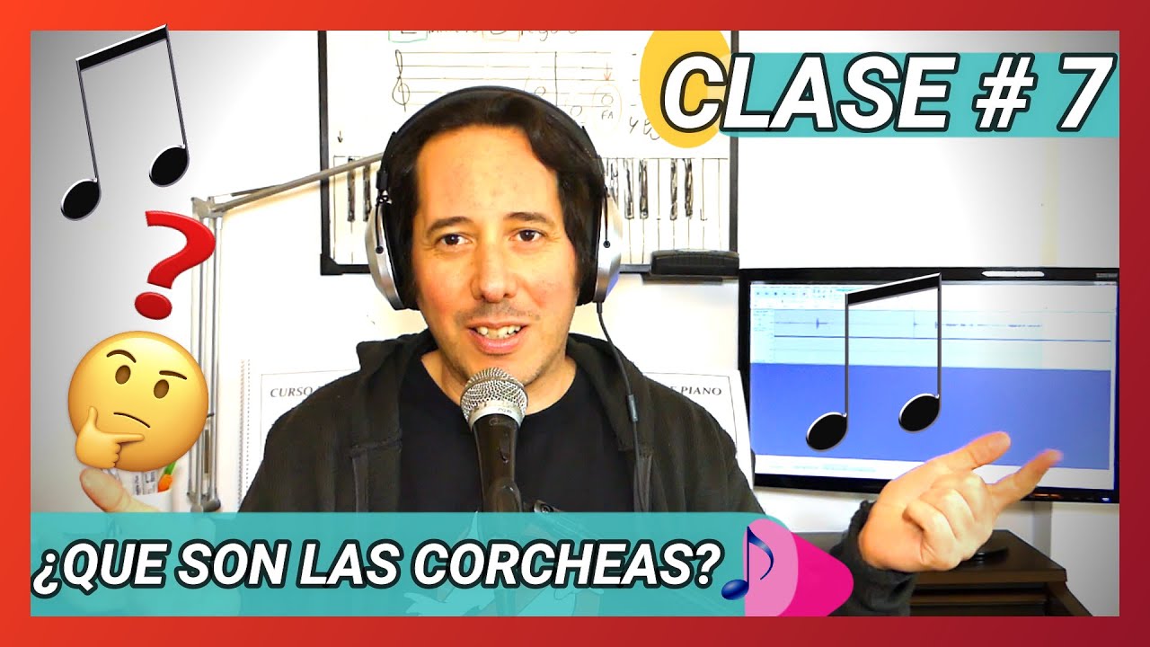 TOCAMOS LA ESCALA DE DO Y CORCHEAS EN PIANO - CLASE #7