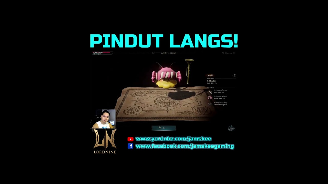 PINDUT LANGS? #lordnine #mmorpg #jamskee #nft  #next #smilegate #f2p #playtoearngames #playtolearn