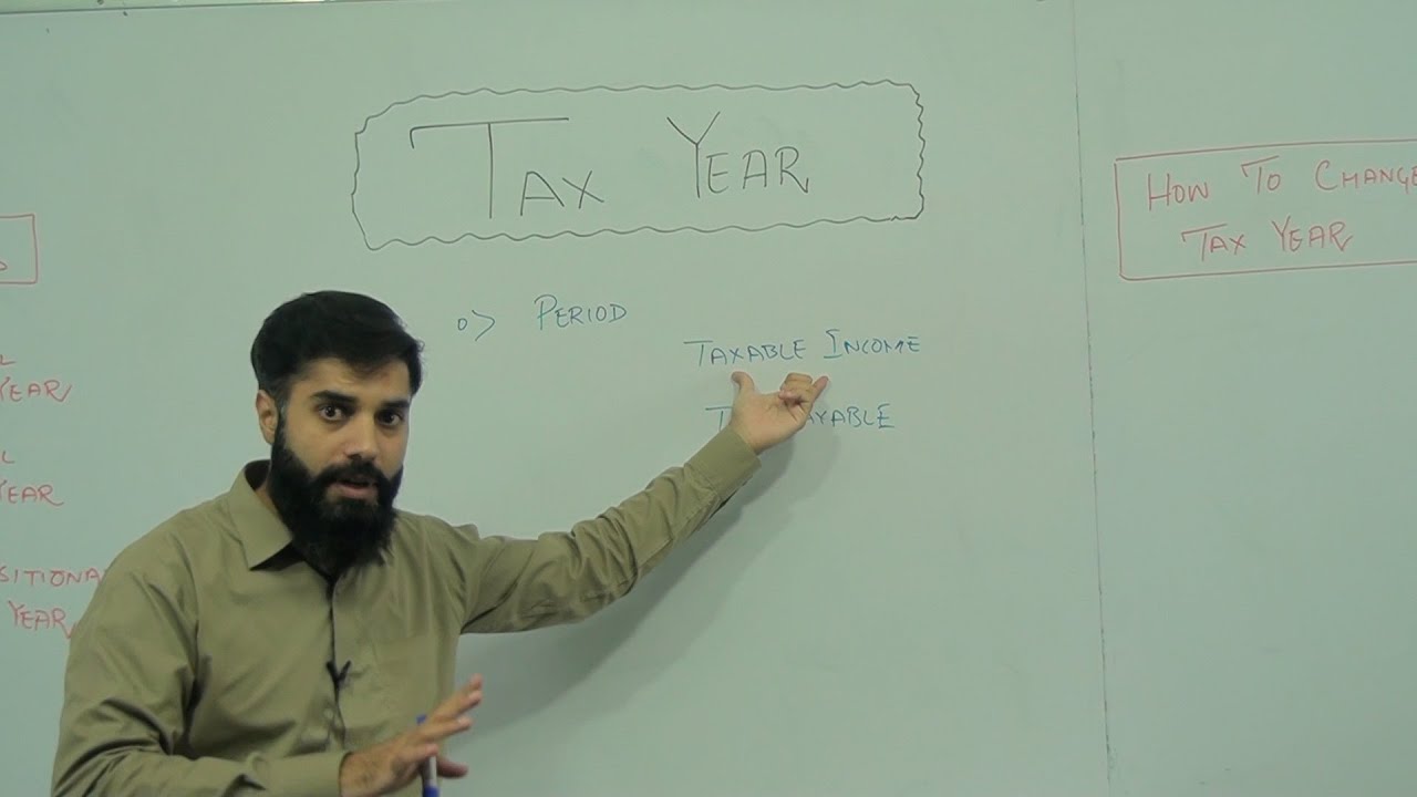 TAX YEAR (Sec 74 of the Income Tax Ordinance, 2001) by Sir Moeen Ahmad