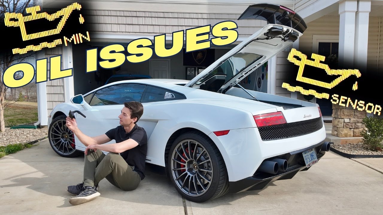 When Your Lamborghini Gallardo Oil Pressure Gauge Goes To ZERO!