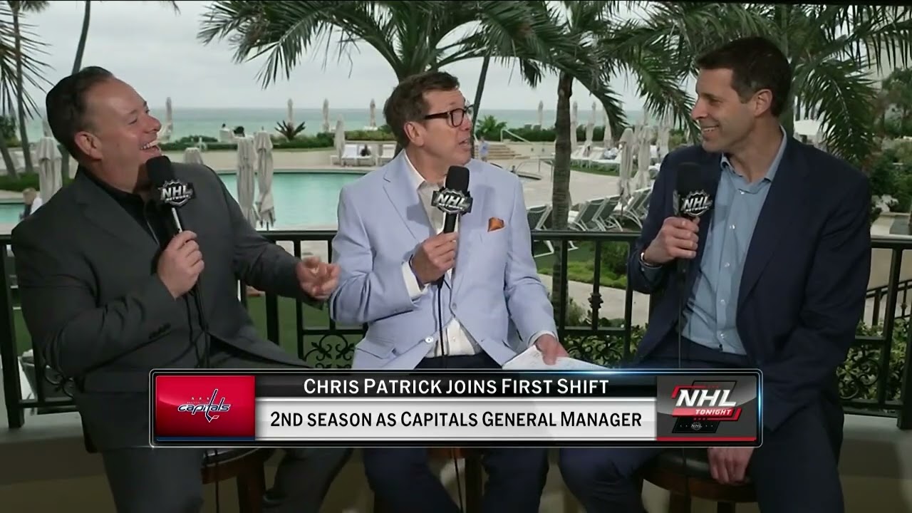 Washington Capitals general manager Chris Patrick joins First Shift from GM meetings