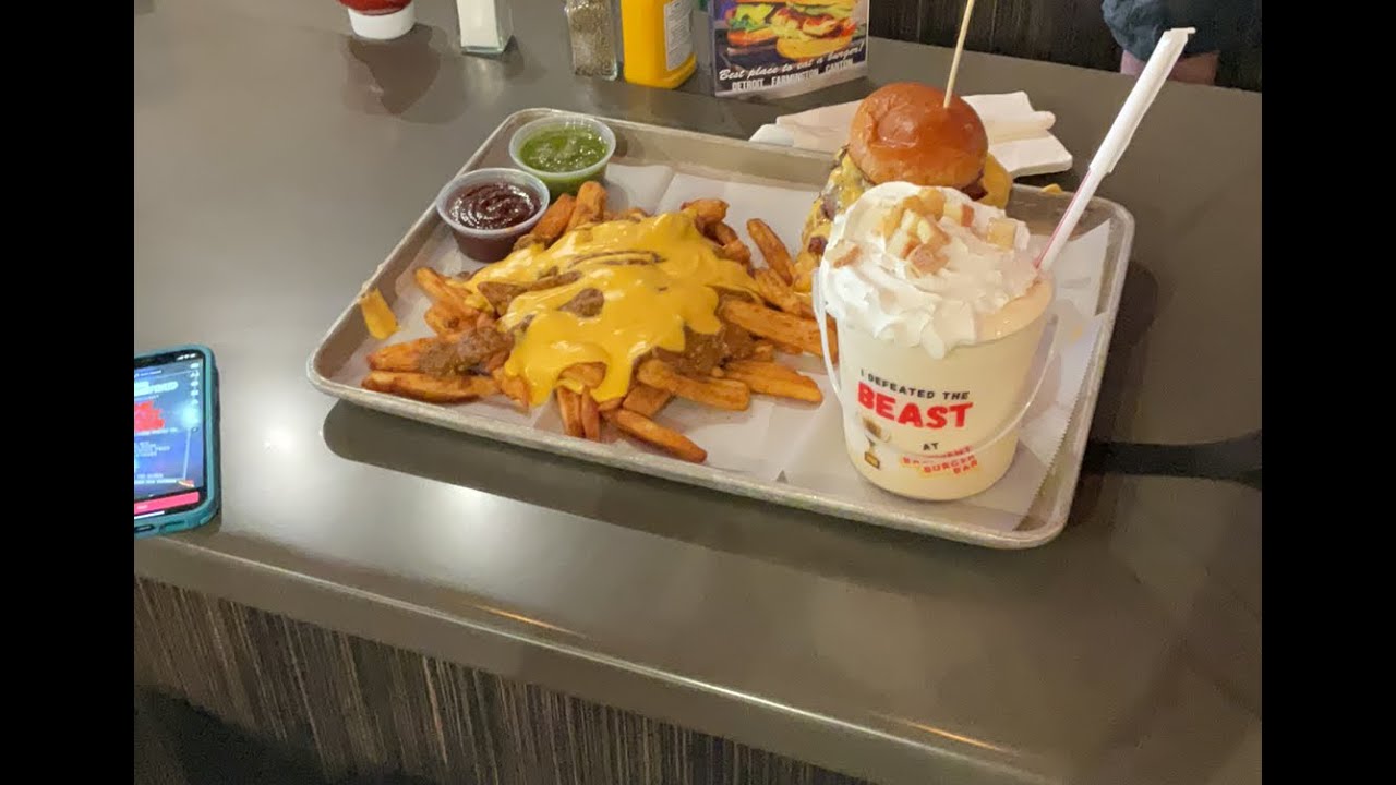 BEAST BURGER 8lb 30 MIN BASEMENT BURGERBAR