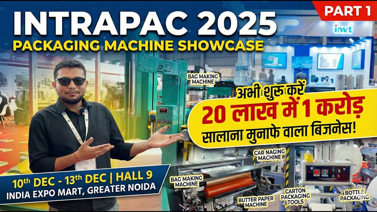 IntraPac 2025 | Latest Packaging Machines & Technology Showcase | Hall 9 | India Expo Mart