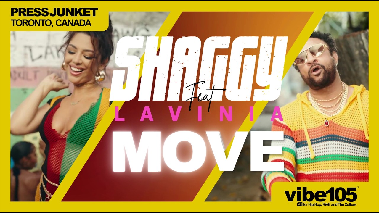 SHAGGY & Lavinia Stop By Toronto Radio To Talk Single MOVE | Toronto, Canada Press Junket (2024)