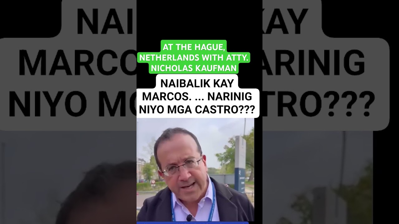 Update at the Hague, Netherlands #atthehague #netherlands #duterte #newsupdate #tataydigong
