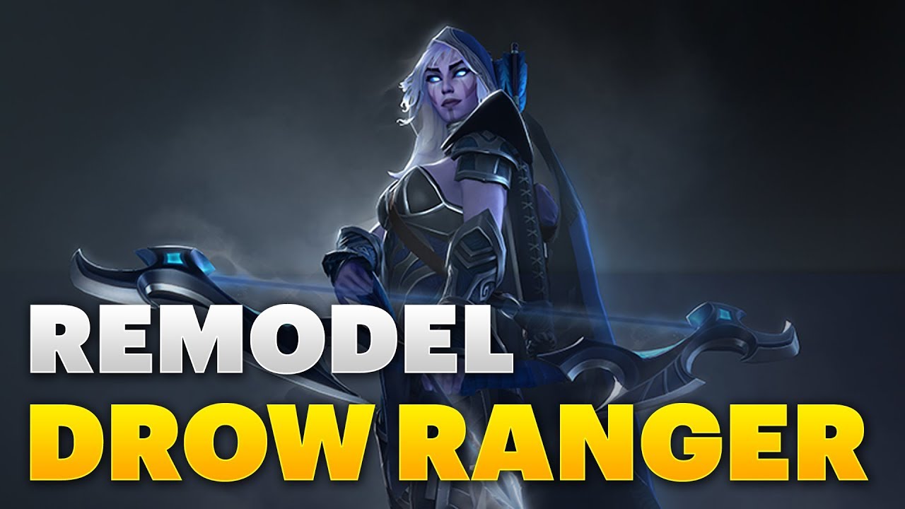 Dota 2 Drow Ranger Remodel