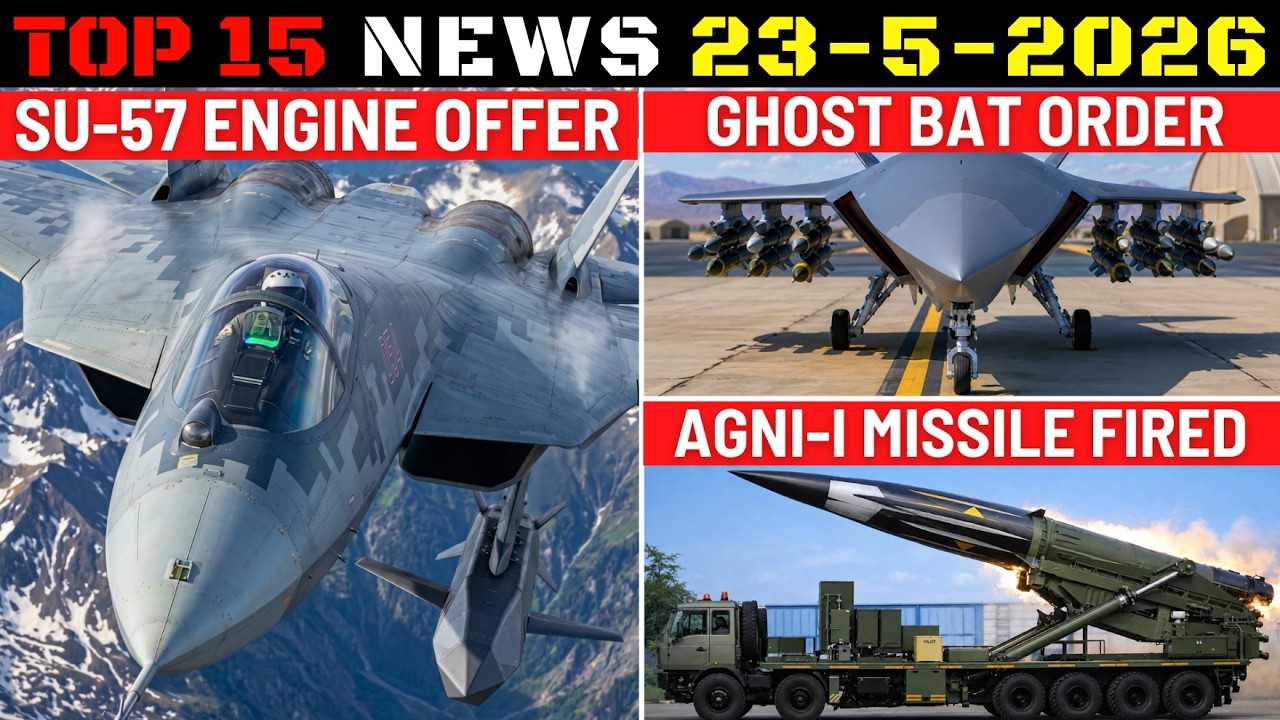 Новости обороны Индии: испытание Agni-1, заказ на БПЛА Ghost Bat, предложение по двигателю для Су...