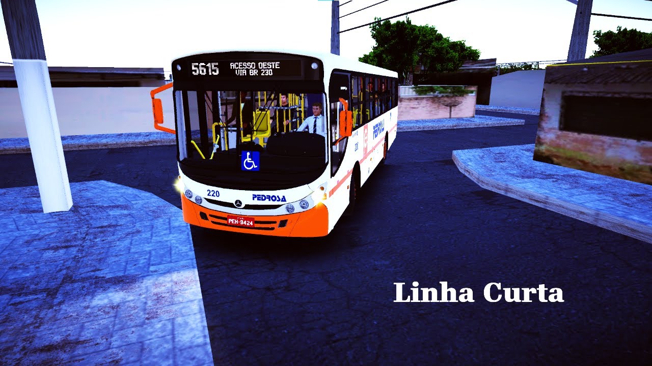 Proton Bus Simulator - Mapa Paraiba V2.0 Com o Caio Apache Vip 2 1418 Padrão Pedrosa