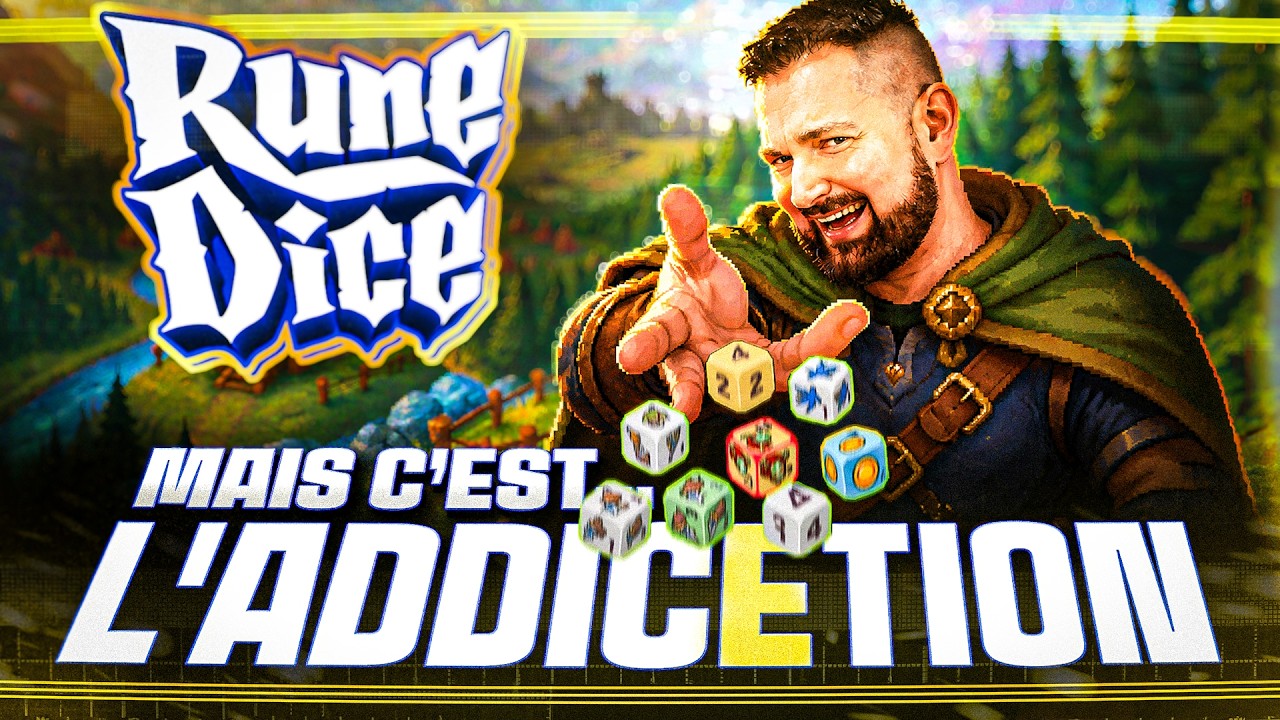 RUNE DICE 🎲 Le jeu de d&eacute;s le plus satisfaisant de l'ann&eacute;e ! 🎥 D&Eacute;COUVERTE