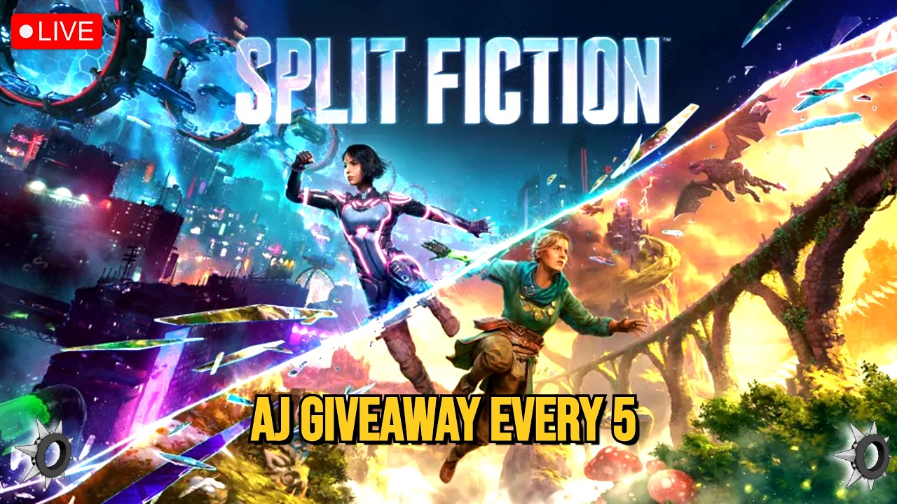🔴 Split Fiction  w/ @OtterlyCracked | AJ SPIKE COLLAR GIVEAWAY EVERY 5