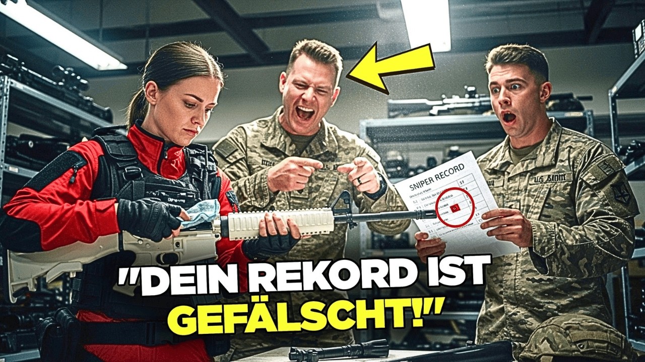 Der Ausbilder Verspottete Seinen Neuen Lehrling, Bis Ihr Scharfschützenrekord Für Sich Sprach