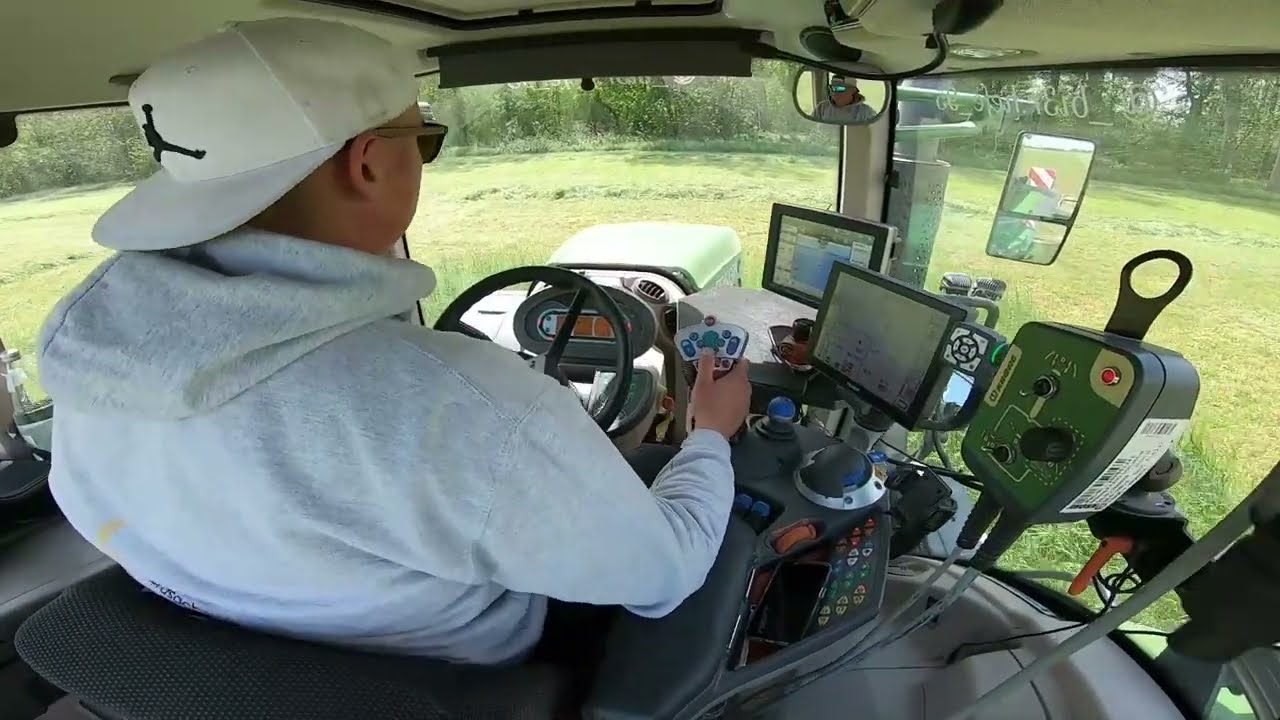 [GoPro] 1. Schnitt 2023 | FENDT 828 S4 | Krone EasyCut | Cabview | Teil 2