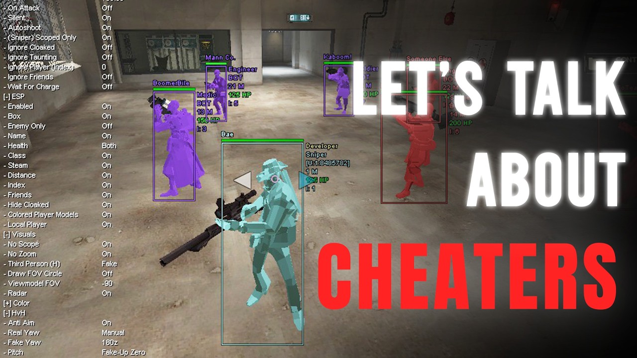 Мои мысли о читерах в TF2