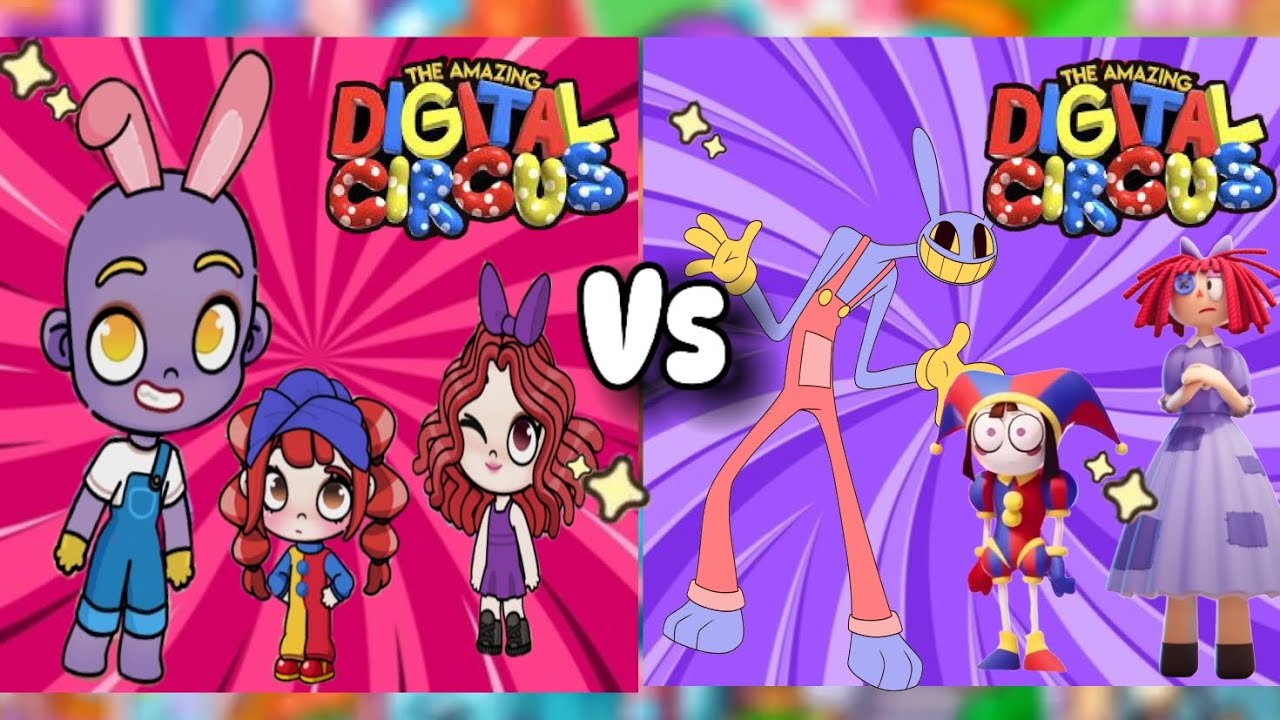 MIGA TALES | DIGITAL CIRCUS CHARACTERS MAKEOVER PART# 1✨