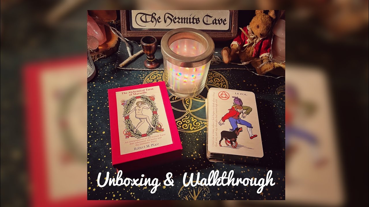The Alchemical Tarot of Marseille by Robert M. Place ~ Unboxing & Walkthrough