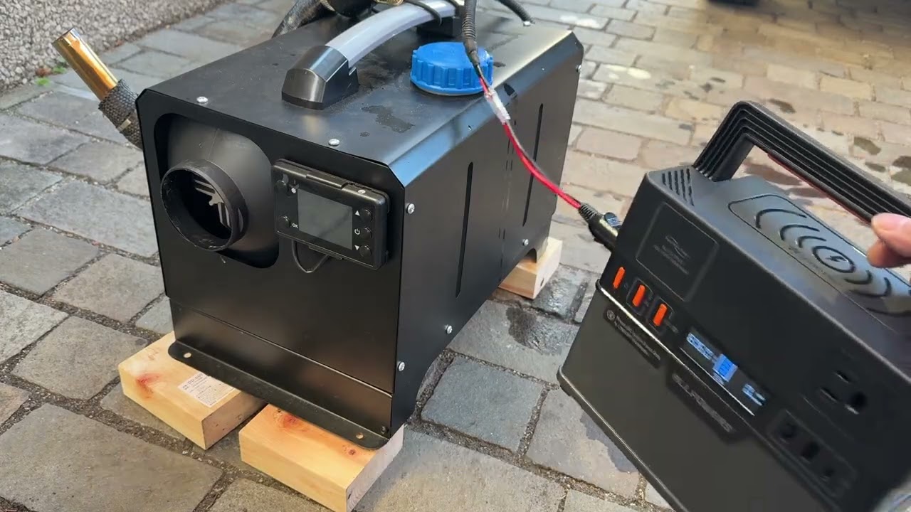 FFヒーターをポタ電のシガーソケットで稼働できるか検証！他、トリシティ復活！サルフェーション除去でバッテリーが生き返りました。