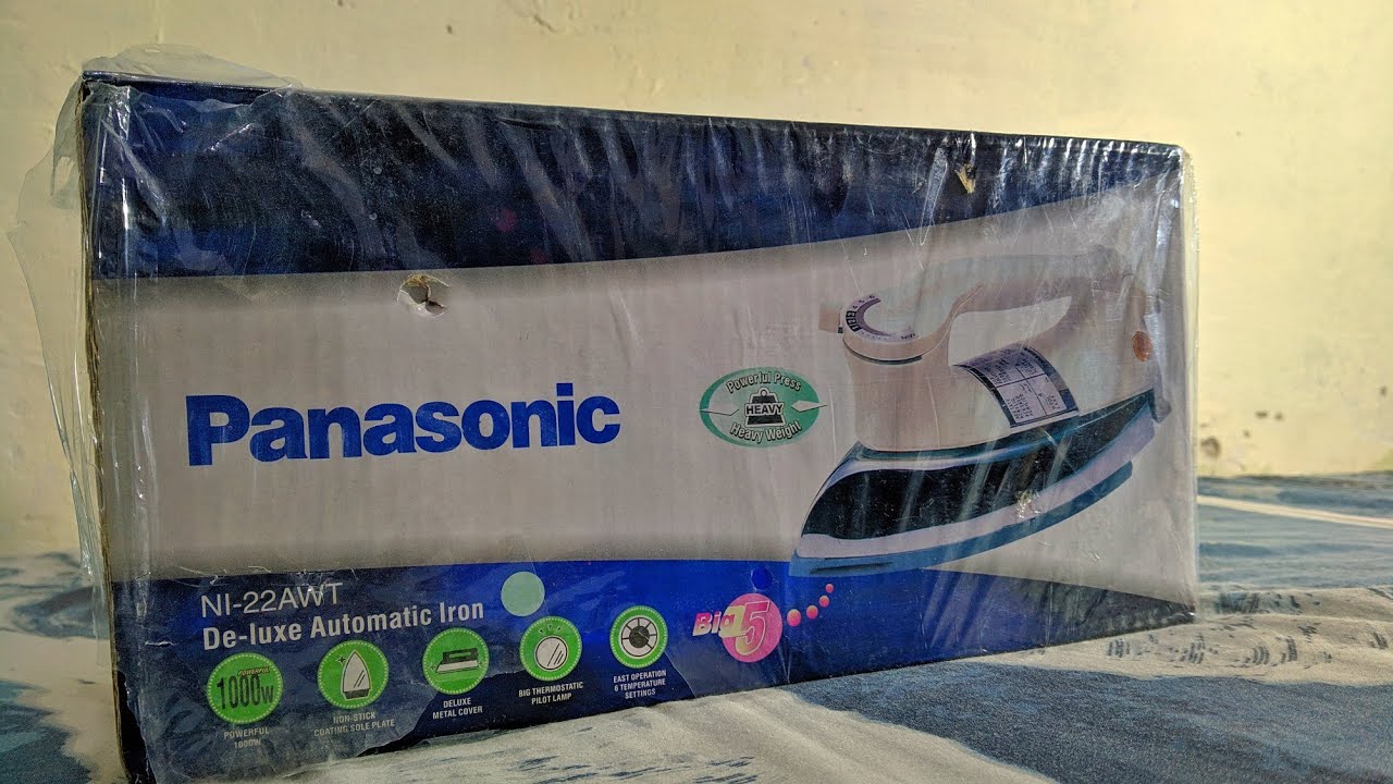 Panasonic NI-22AW Electric Iron | Unboxing