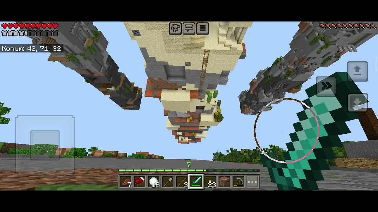 Minecraft adalar part 2