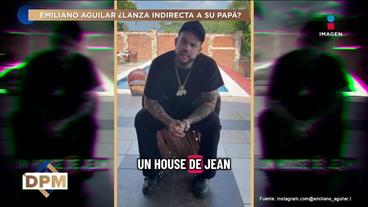 ¡Emiliano Aguilar se va CONTRA su papá Pepe Aguilar en redes! | De Primera Mano