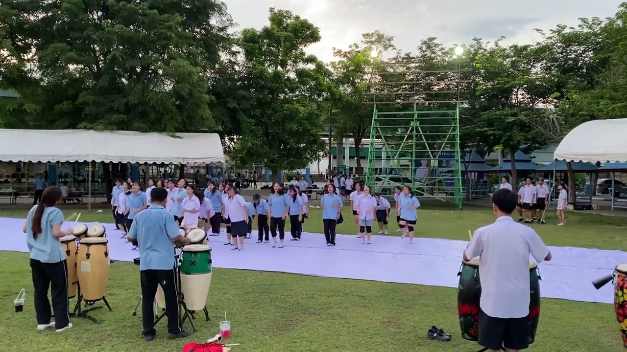 กีฬาสีโรงเรียนสระบุรีวิทยาคมสีเขียว2567